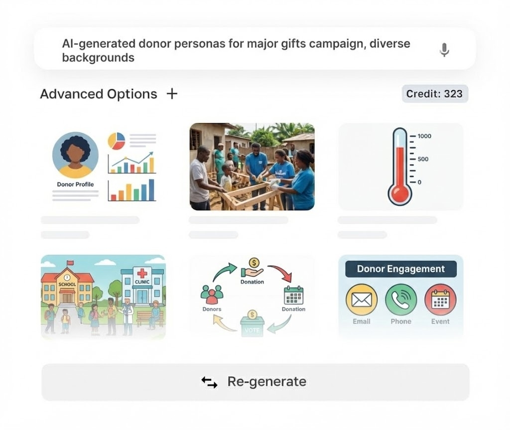 Imagine, Generate, Publish.